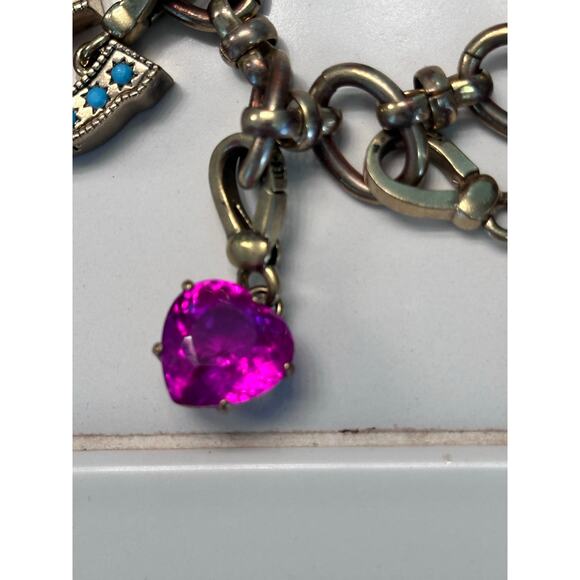 VERY RARE VINTAGE JUICY COUTURE CHARM BRACELET VHTF 2001 2000s Y2K - Picture 7 of 16